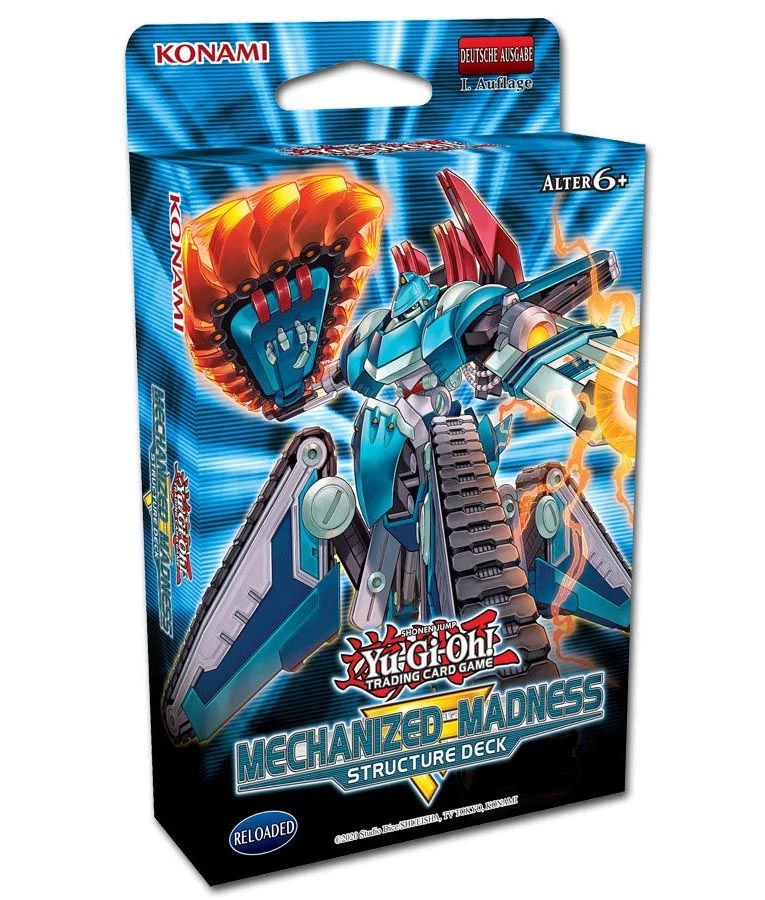 Konami Yu-Gi-Oh! Mechanized Madness Structure Deck (DE) 1 Konami Yu-Gi-Oh! Mechanized Madness Structure Deck (DE)