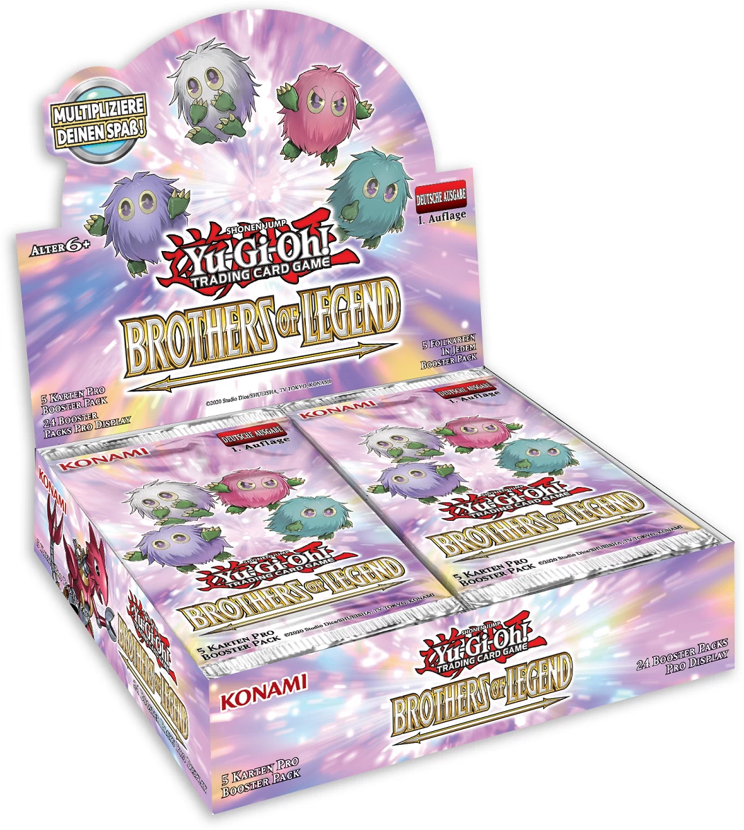 Konami Yu-Gi-Oh! - Brothers Of Legend - Booster Display 1.Auflage (DE) 1 Konami Yu-Gi-Oh! - Brothers Of Legend - Booster Display 1.Auflage (DE)