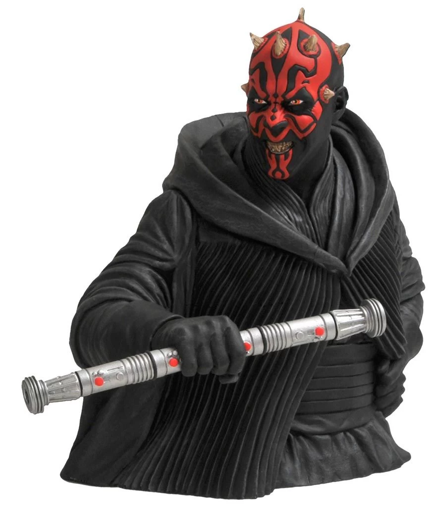 Diamond Select Star Wars Darth Maul Spardose - Bust Bank 1 Diamond Select Star Wars Darth Maul Spardose - Bust Bank