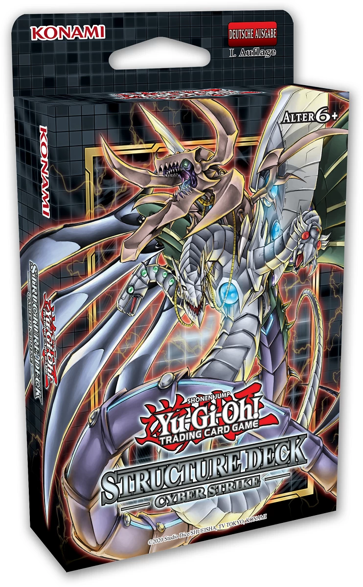 Konami Yu-Gi-Oh! - Structure Deck Cyber Strike - 1. Auflage (DE) 1 Konami Yu-Gi-Oh! - Structure Deck Cyber Strike - 1. Auflage (DE)