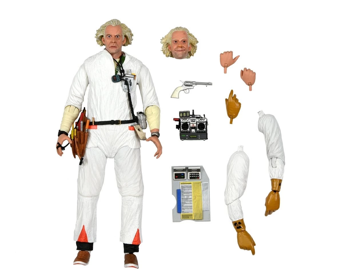 NECA Zurück In Die Zukunft - Doc Brown 1985 Ultimate Actionfigur 1 NECA Zurück In Die Zukunft - Doc Brown 1985 Ultimate Actionfigur