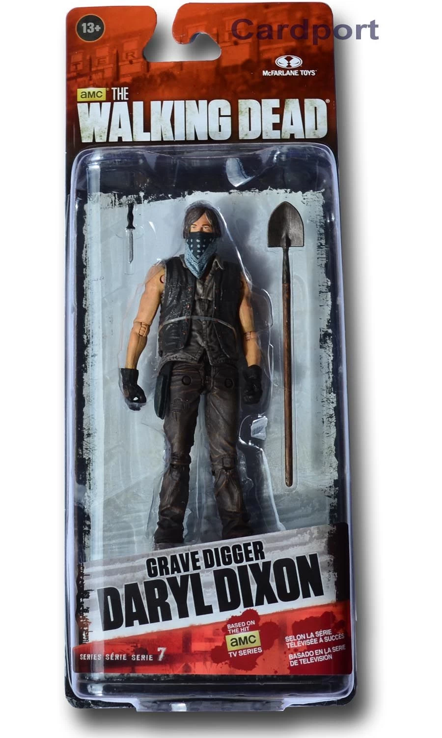 The Walking Dead TV Serie 7.5 - Grave Digger Daryl Dixon Figur 1 The Walking Dead TV Serie 7.5 - Grave Digger Daryl Dixon Figur