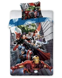 Diverse Marvel Avengers Bettwäsche Characters 140cm X 200cm