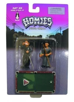 Diverse HOMIES - Pool Hall 2-Figuren + Tisch Blister Set #2 1 Diverse HOMIES - Pool Hall 2-Figuren + Tisch Blister Set #2