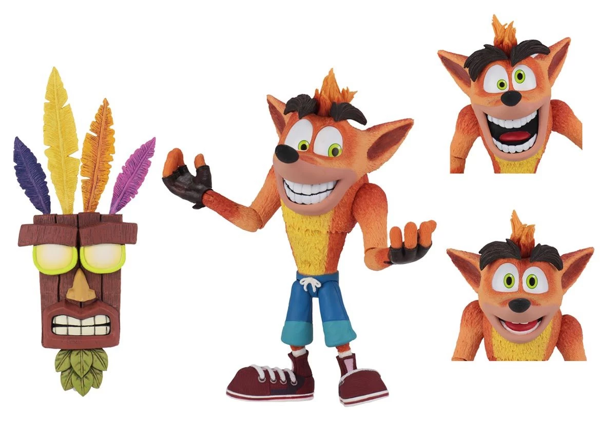 NECA Crash Bandicoot - Ultra Deluxe Crash Bandicoot Actionfigur 1 NECA Crash Bandicoot - Ultra Deluxe Crash Bandicoot Actionfigur