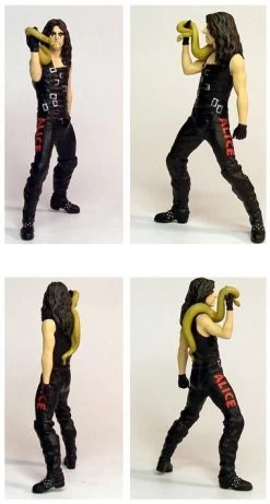 Diverse Super Stars Alice Cooper Figur