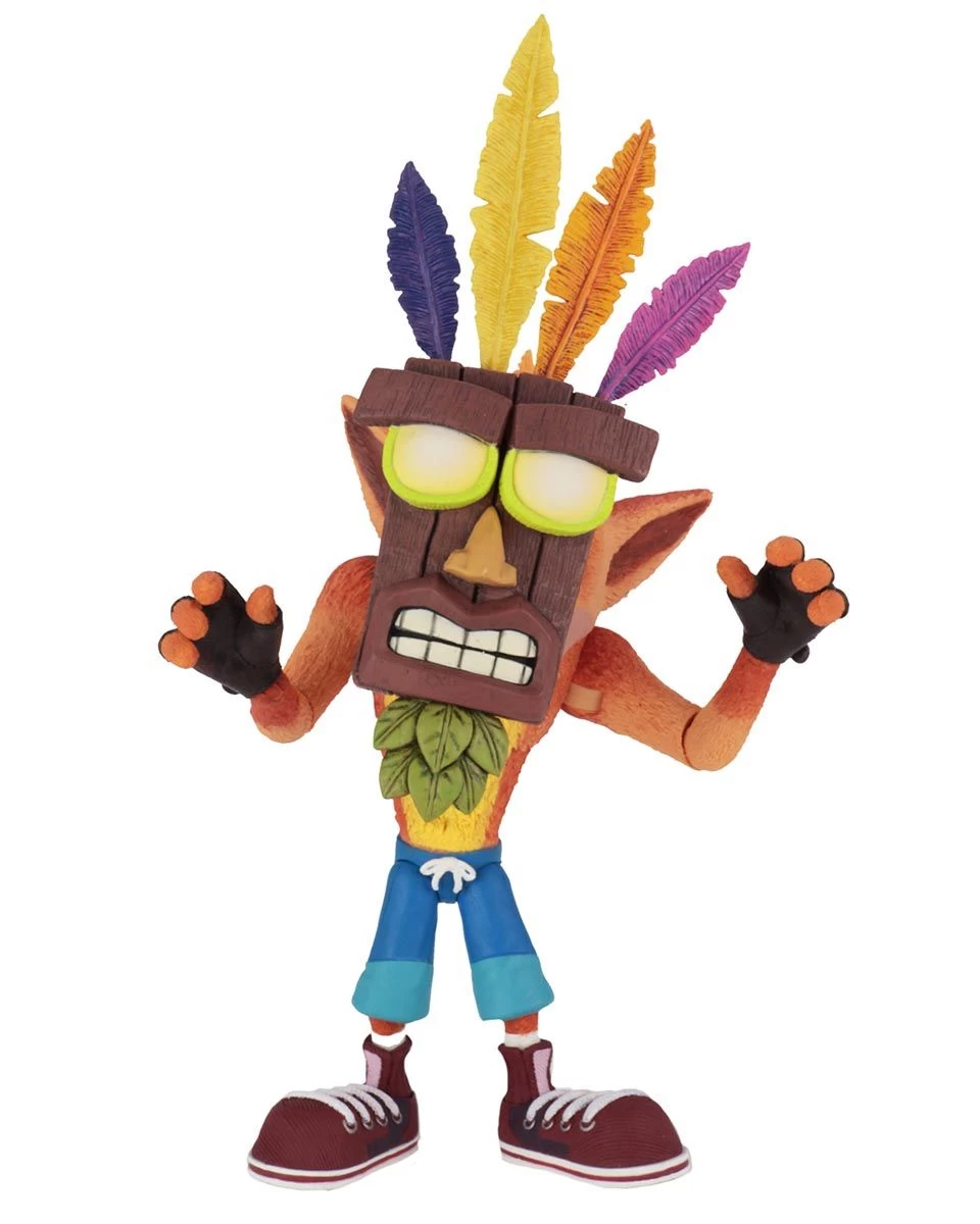 NECA Crash Bandicoot - Ultra Deluxe Crash Bandicoot Actionfigur 2 NECA Crash Bandicoot - Ultra Deluxe Crash Bandicoot Actionfigur – Bild 2