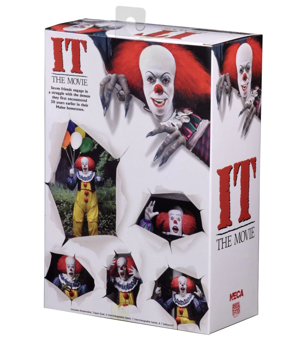NECA IT - Ultimate Pennywise Actionfigur (1990 Miniseries) 6 NECA IT - Ultimate Pennywise Actionfigur (1990 Miniseries) – Bild 6