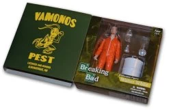Breaking Bad Actionfigur - Walter White In Orange Hazmat Suit