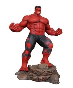 Diamond Select Marvel Gallery - Red Hulk Comic Diorama