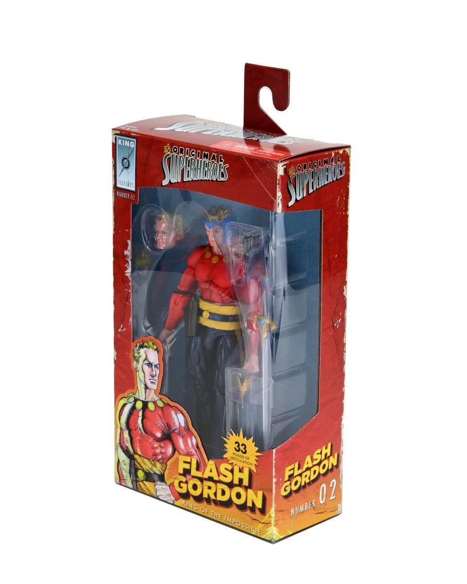 NECA The Original Superheroes S1 - Flash Gordon Actionfigur 16 NECA The Original Superheroes S1 - Flash Gordon Actionfigur – Bild 16