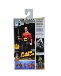 NECA The Original Superheroes S1 - Flash Gordon Actionfigur 35 NECA The Original Superheroes S1 - Flash Gordon Actionfigur -FUNKO Store flash pkg4 scaled 1