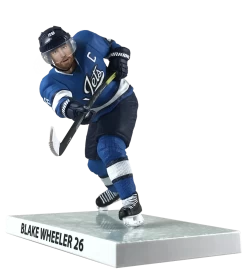 NHL - Winnipeg Jets - Blake Wheeler - Figur 8 NHL - Winnipeg Jets - Blake Wheeler - Figur -FUNKO Store id306dm blake wheeler alternate blue front angle
