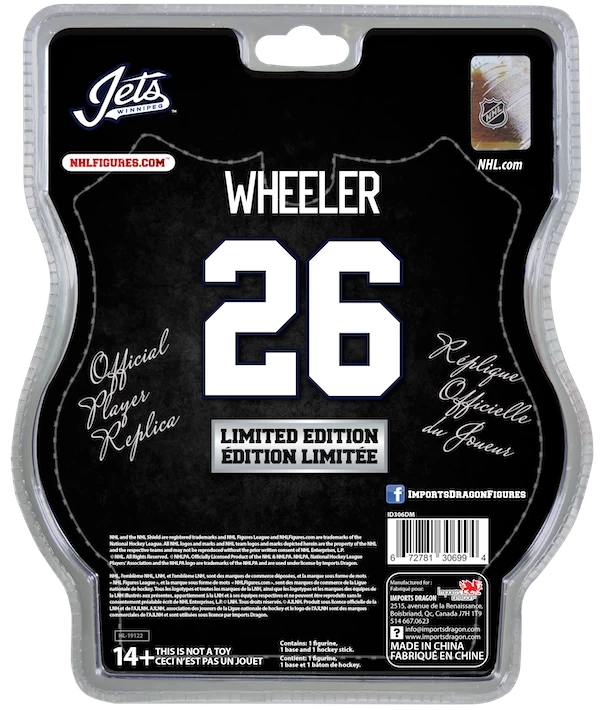 NHL - Winnipeg Jets - Blake Wheeler - Figur 6 NHL - Winnipeg Jets - Blake Wheeler - Figur – Bild 6