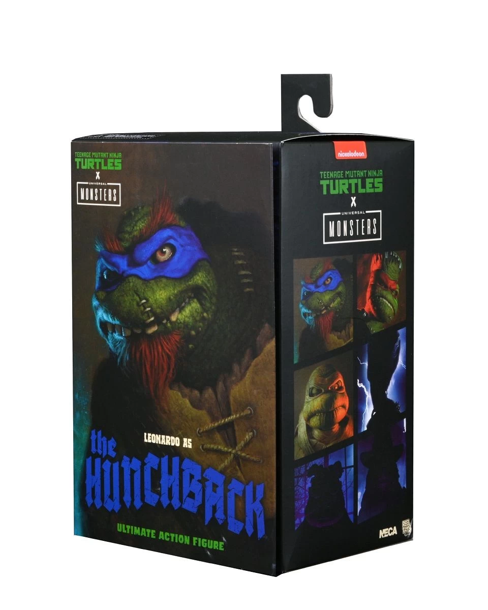 NECA Universal Monsters X TMNT - Ultimate Leonardo Als The Hunchback Figur 19 NECA Universal Monsters X TMNT - Ultimate Leonardo Als The Hunchback Figur – Bild 19