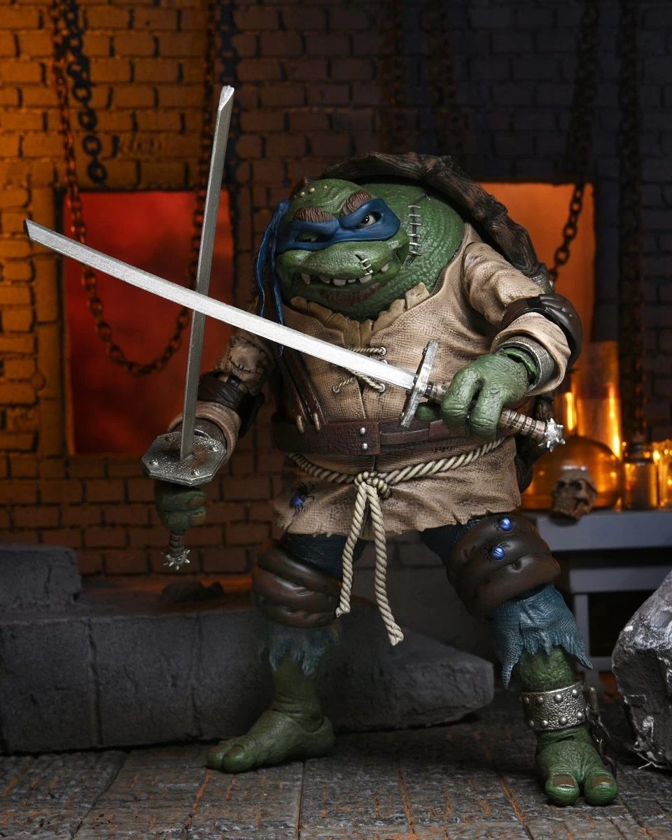 NECA Universal Monsters X TMNT - Ultimate Leonardo Als The Hunchback Figur 12 NECA Universal Monsters X TMNT - Ultimate Leonardo Als The Hunchback Figur – Bild 12