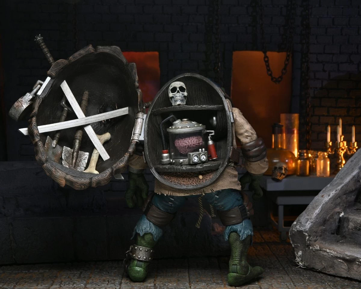 NECA Universal Monsters X TMNT - Ultimate Leonardo Als The Hunchback Figur 3 NECA Universal Monsters X TMNT - Ultimate Leonardo Als The Hunchback Figur – Bild 3