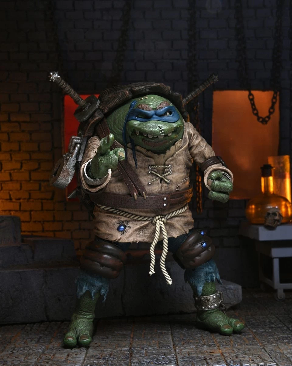 NECA Universal Monsters X TMNT - Ultimate Leonardo Als The Hunchback Figur 8 NECA Universal Monsters X TMNT - Ultimate Leonardo Als The Hunchback Figur – Bild 8