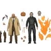 NECA Halloween 2 Figuren - Ultimate Michael Myers & Dr Lomis 2-Pack