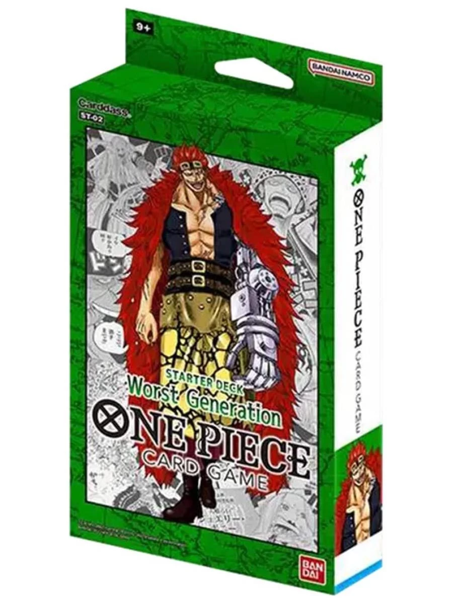 One Piece TCG - Worst Generation - Starter ST-02 1 One Piece TCG - Worst Generation - Starter ST-02