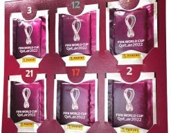 Panini 2022 FIFA World Cup Qatar Sticker Adventskalender Set (DE) -FUNKO Store panini wm2022 adventskalender 09 600