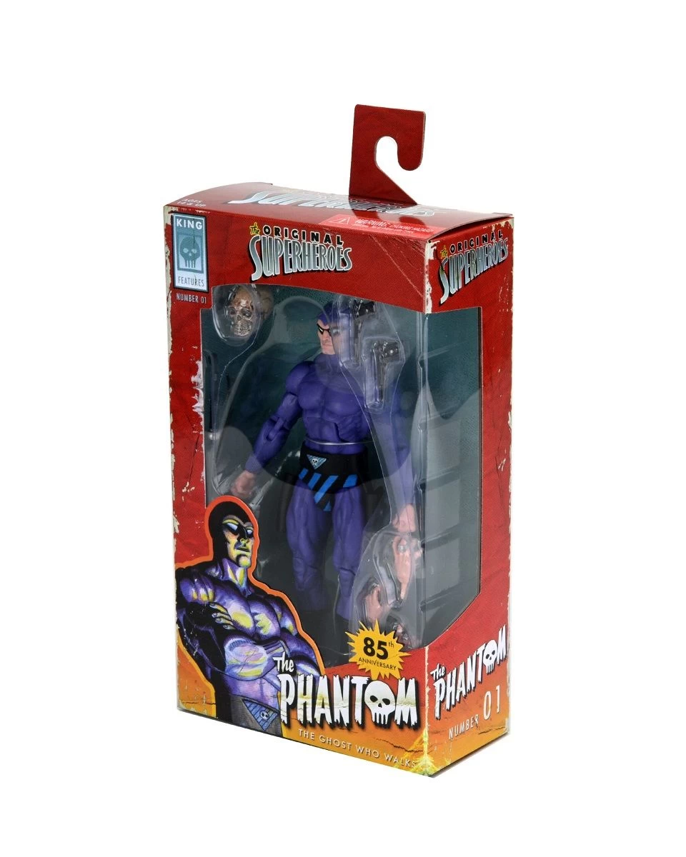 NECA The Original Superheroes S1 - The Phantom Actionfigur 18 NECA The Original Superheroes S1 - The Phantom Actionfigur – Bild 18