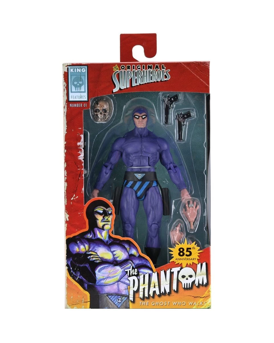 NECA The Original Superheroes S1 - The Phantom Actionfigur 17 NECA The Original Superheroes S1 - The Phantom Actionfigur – Bild 17