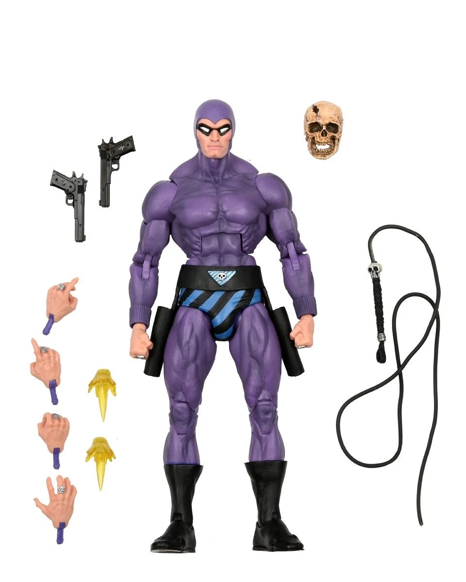 NECA The Original Superheroes S1 - The Phantom Actionfigur 1 NECA The Original Superheroes S1 - The Phantom Actionfigur
