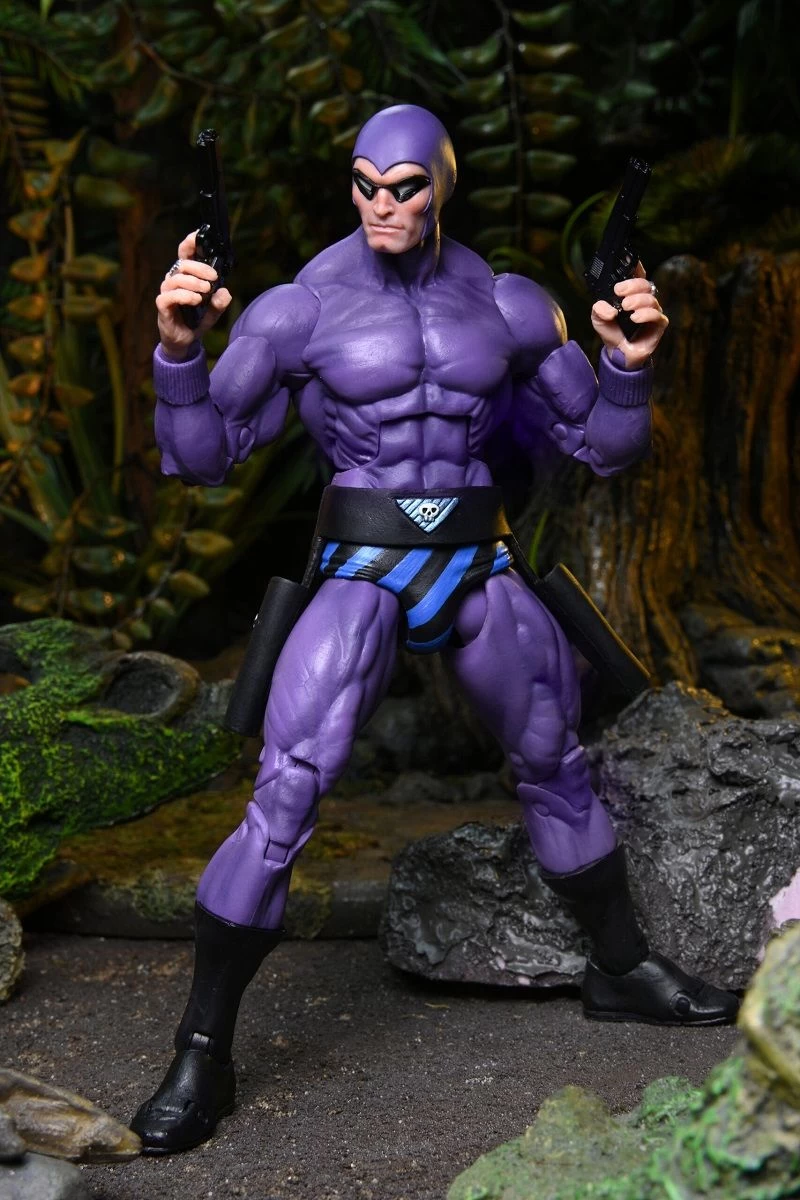 NECA The Original Superheroes S1 - The Phantom Actionfigur 9 NECA The Original Superheroes S1 - The Phantom Actionfigur – Bild 9