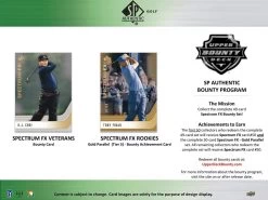 Upper Deck - SP Authentic Golf 2021 Display -FUNKO Store sp authentic golf 5