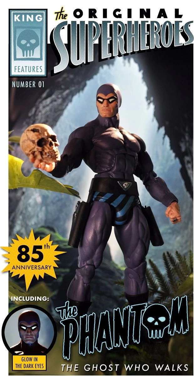 NECA The Original Superheroes S1 - The Phantom Actionfigur 16 NECA The Original Superheroes S1 - The Phantom Actionfigur – Bild 16